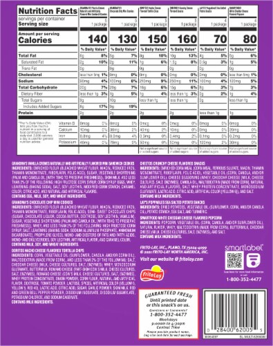 Frito-Lay® Snack Time Mix Variety Pack Perspective: right
