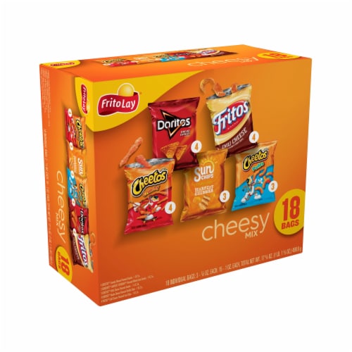 Frito-Lay® Cheesy Mix Chips Variety Pack Perspective: right