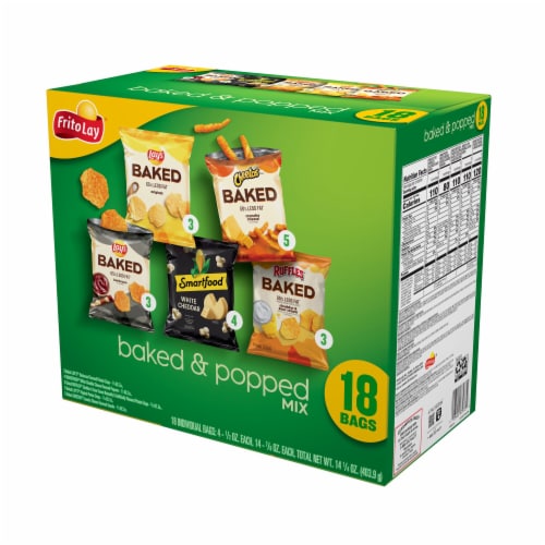 Frito-Lay® Baked and Popped Mix Chips Variety Pack Perspective: right