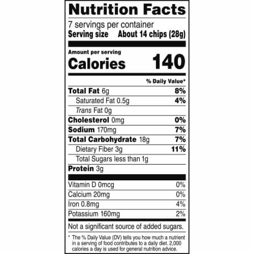 SunChips® Black Bean Southwestern Queso Whole Grain Chips Perspective: right