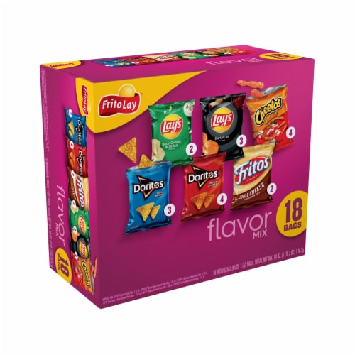 Frito-Lay® Flavor Mix Chips Variety Pack Perspective: right