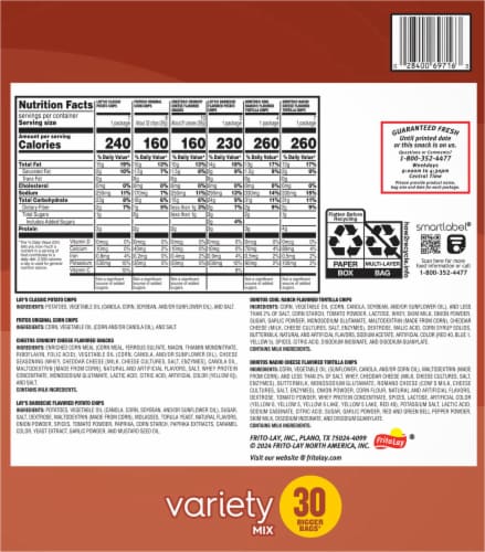 Frito Lay® Snacks Variety Mix Perspective: right
