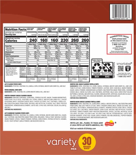 Frito Lay® Snacks Variety Mix Perspective: right
