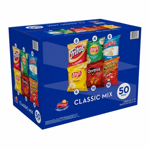 Frito-Lay® Classic Mix Chips Variety Pack Perspective: right