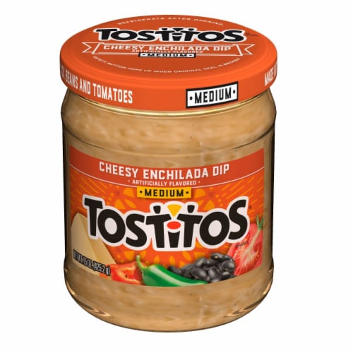 Tostitos Cheesy Enchilada Dip Perspective: right