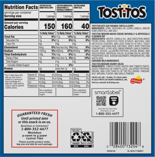 Frito Lay® Tostitos Chips & Dip Multi Pack Perspective: right