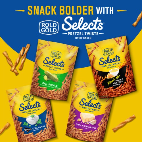 Rold Gold® Selects Garlic Parmesan Pretzels Twists Perspective: right