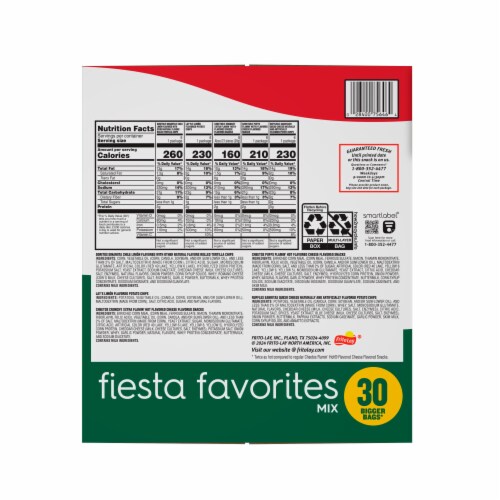 Frito Lay® Fiesta Favorites Snack Variety Pack Perspective: right