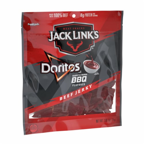 Jack Link's Beef Jerky Sweet And Tangy BBQ Perspective: right