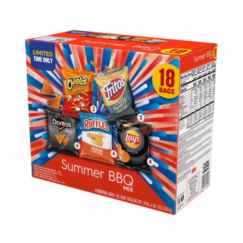 Frito Lay® Summer BBQ Mix Chips Variety Pack Perspective: right