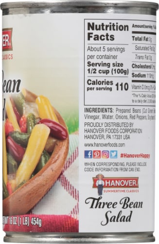 Hanover® Three Bean Salad Perspective: right