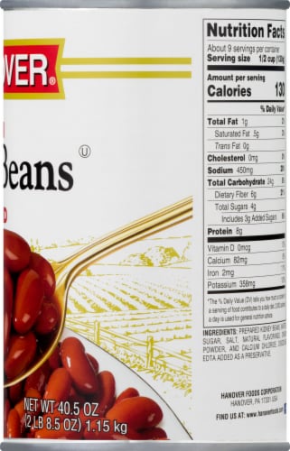 Hanover Light Red Kidney Beans Perspective: right
