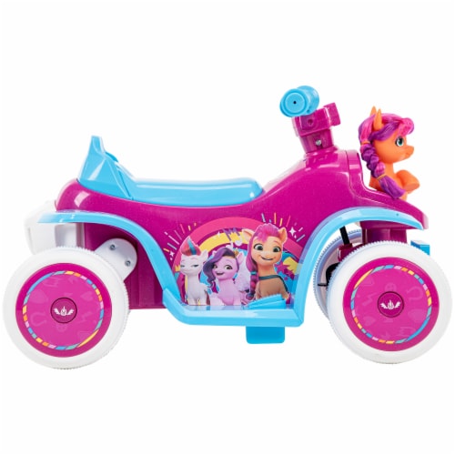 Huffy My Little Pony 6V Battery Powered RideOn Bubble Mini Quad
