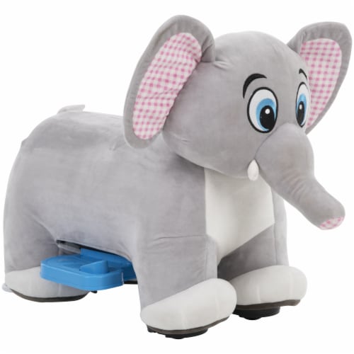 Huffy Elephant Plush Quad Perspective: right