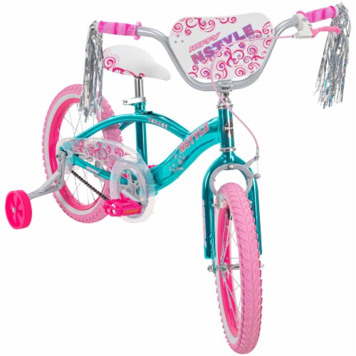 Huffy N'Style Bicycle - Pink / Teal Perspective: right