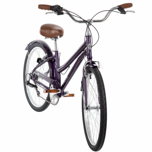 Huffy Sienna 24 Women s 7 Speed Comfort Bike Eggplant 24 Smith s Food and Drug