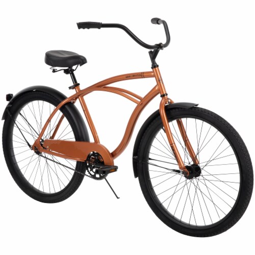 Huffy® Liquid Bronze Men's Good Vibrations Cruiser Bike Perspective: right