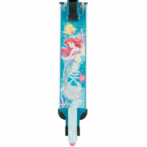 Huffy Disney's The Little Mermaid Electro-Light 3 Wheeled Scooter - Purple/Green Perspective: right