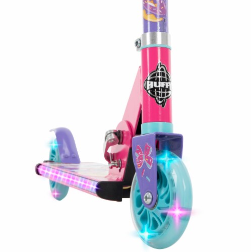 Huffy JoJo Siwa Electro-Light 3 Wheel Scooter Perspective: right