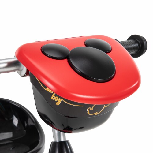 Huffy Disney Mickey Mouse Kid's 3-Wheel Tricycle - Red Perspective: right
