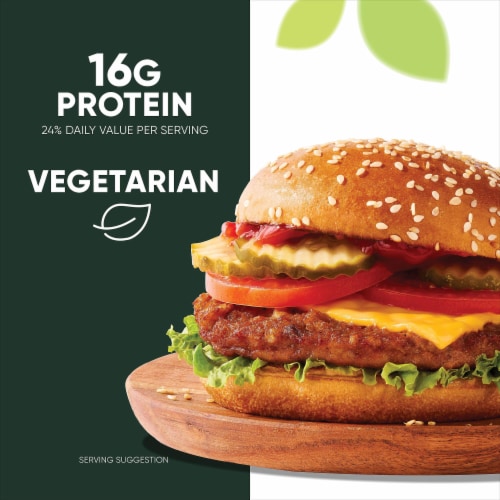 MorningStar Farms Grillers Original Veggie Burgers Perspective: right