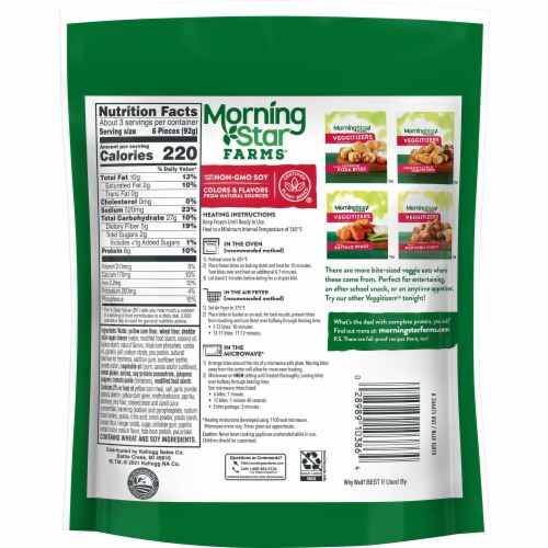 MorningStar Farms® Veggitizers Chorizo Nacho Nacho Bites Perspective: right