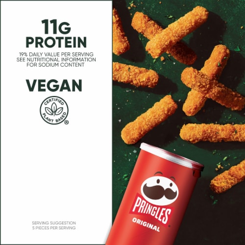 MorningStar Farms® Pringles Original Flavor Plant Based Chik'n Fries Perspective: right