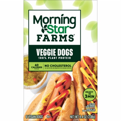 MorningStar Farms Original Meatless Hot Dogs Perspective: right
