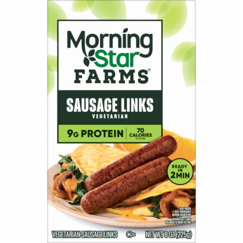 MorningStar Farms® Veggie Breakfast Original Veggie Sausage Links Perspective: right