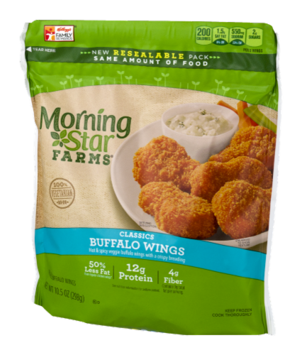 MorningStar Farms Meatless Buffalo Wings Perspective: right