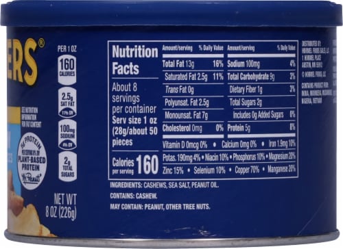 Planters® Salted Cashew Halves & Pieces Perspective: right