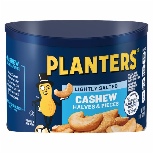 Planters® Lightly Salted Cashews Halves & Pieces Perspective: right