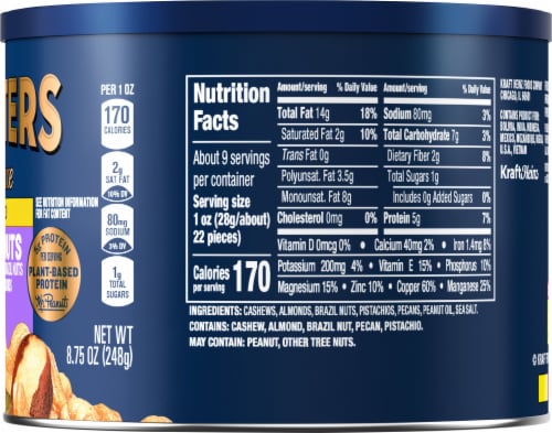 Planters Deluxe Salted Mixed Nuts Perspective: right
