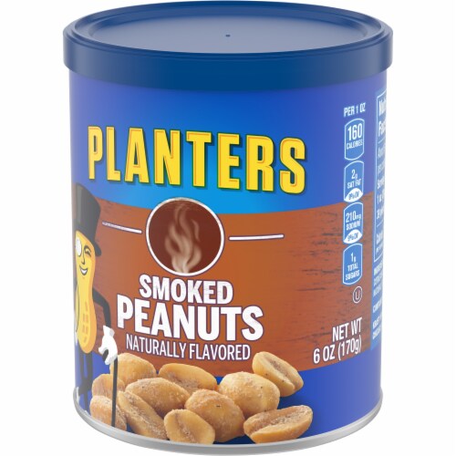 Planters Smoked Peanuts Perspective: right