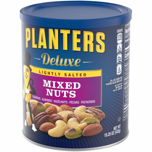 Planters Deluxe Lightly Salted Mixed Nuts Perspective: right
