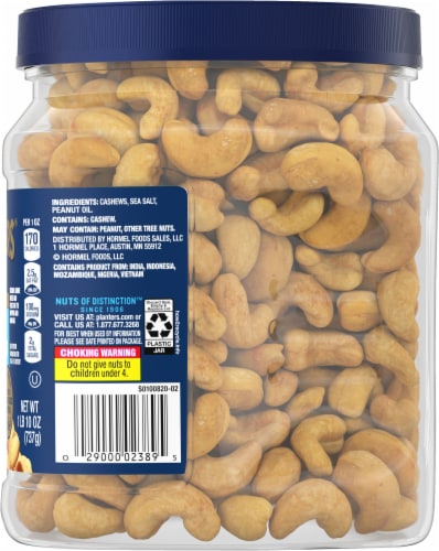 Planters® Deluxe Salted Whole Cashews Perspective: right
