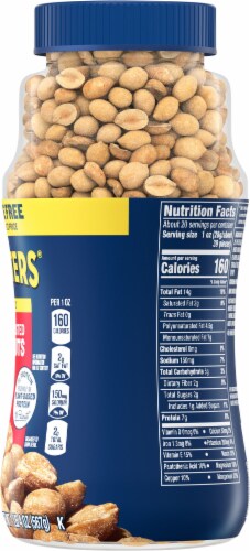 Planters® Salted Dry Roasted Peanuts Perspective: right