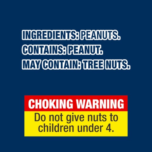 Planters® Dry Roast Unsalted Peanuts Perspective: right