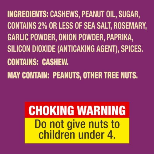 Planters® Rosemary & Sea Salt Cashews Perspective: right