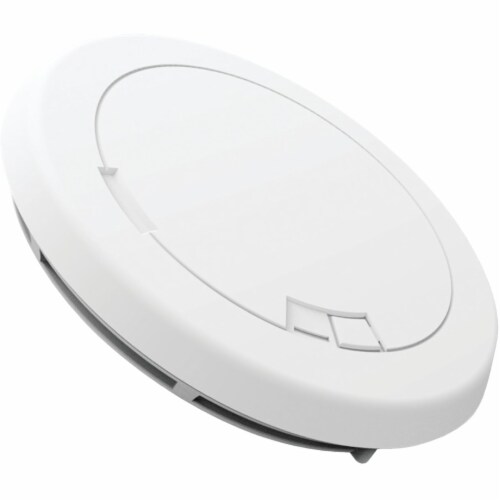 First Alert™ Battery Operated 9V Photoelectric Slim Round Smoke Alarm Perspective: right