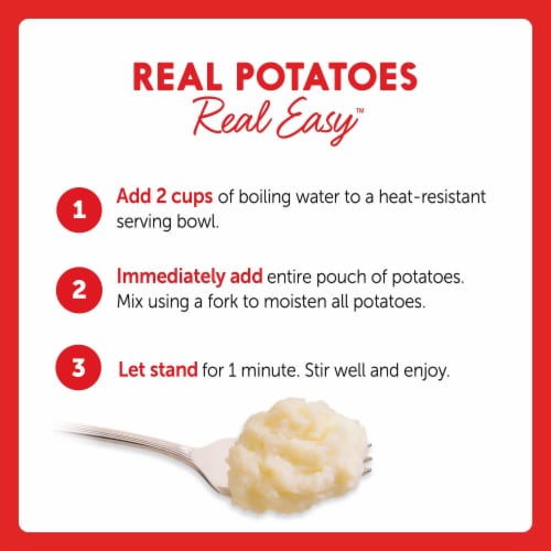 Idahoan mashed online potatoes nutritional information