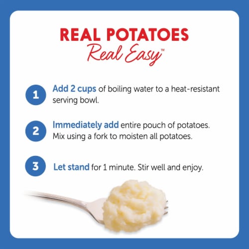 Idahoan® Butter & Herb Mashed Potatoes Perspective: right