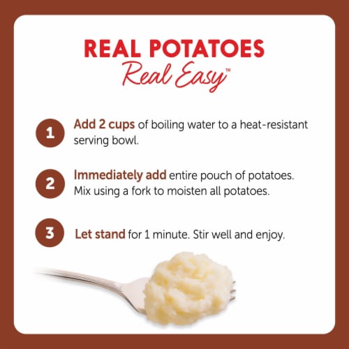 Idahoan® Loaded Baked® Mashed Potatoes Perspective: right