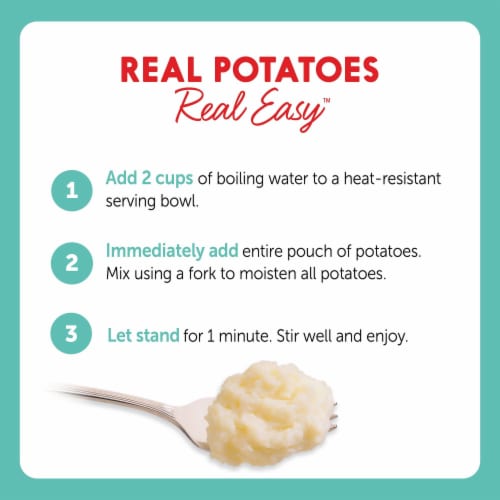 Idahoan Classic Mashed Potatoes Perspective: right