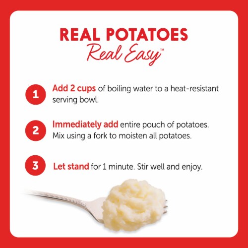Idahoan Dairy-Free Buttery Homestyle Mashed Potatoes 4 oz Perspective: right