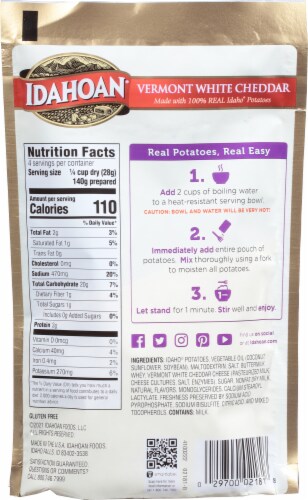 Idahoan® Vermont White Cheddar Mashed Potatoes Perspective: right