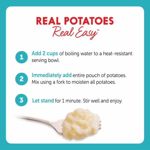 Idahoan® Monterey Pepper Jack Mashed Potatoes Perspective: right