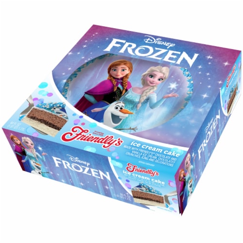 Friendly's Disney Frozen Ice Cream Cake Perspective: right