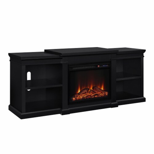Manchester Electric Fireplace TV Stand for TVs up to 70 Black