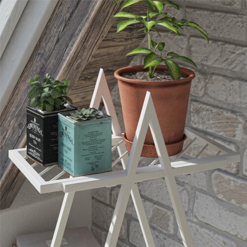 Wallflower Plant Stand, White Perspective: right